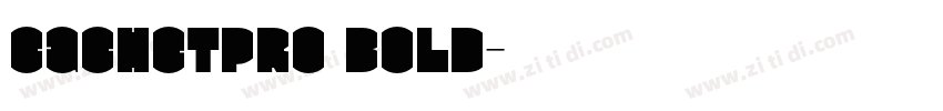 CachetPro Bold字体转换